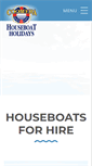 Mobile Screenshot of coomerahouseboats.com.au